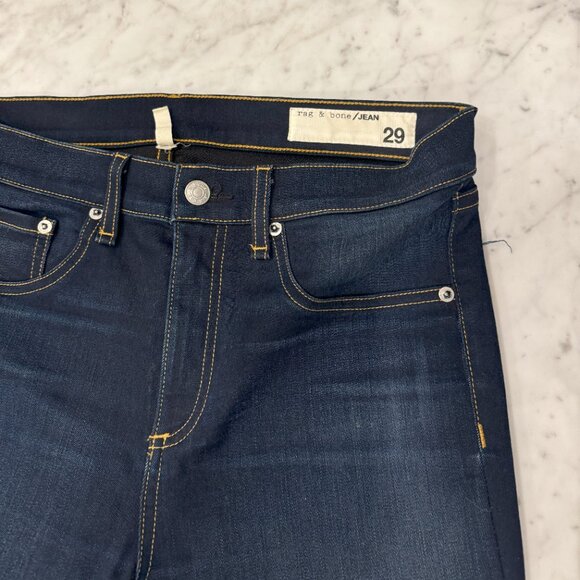 Rag & Bone High Rise Skinny Jeans - Bedford Size 29 - Picture 3 of 6